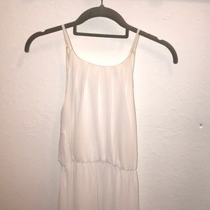 Simple White Maxi